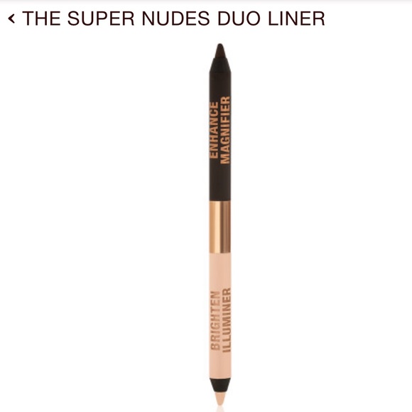 Charlotte Tilbury NUDEGASM FACE PALETTE
FACE PALETTE+ super nudes liner pencils - Picture 5 of 12